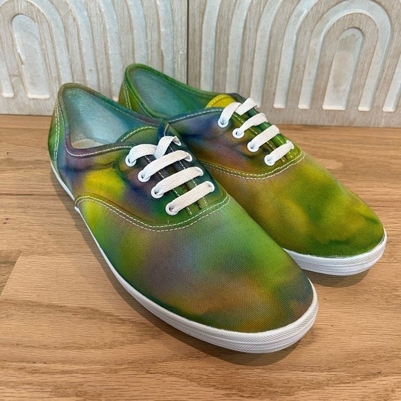 Keds Champion Canvas Shoe - Tie Dye - Picture 2 of 8